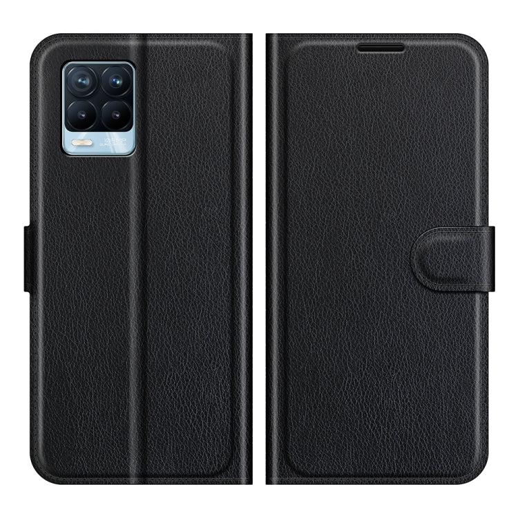 For OPPO Realme 8 / 8 Pro 4G Litchi Texture Horizontal Flip Protective Case with Holder & Card Slots & Wallet, For OPPO Realme 8