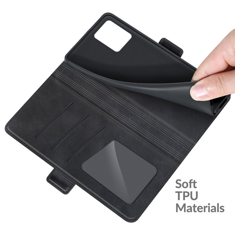 For OPPO Realme 8 / Realme 8 Pro Dual-side Magnetic Buckle Horizontal Flip Leather Case with Holder &amp; Card Slots &amp; Wallet, For OPPO Realme 8