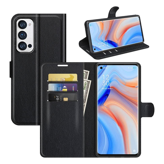 For OPPO Reno5 Pro+ / Find X3 Neo Litchi Texture Horizontal Flip Protective Case with Holder &amp; Card Slots &amp; Wallet, For OPPO Reno5 Pro+