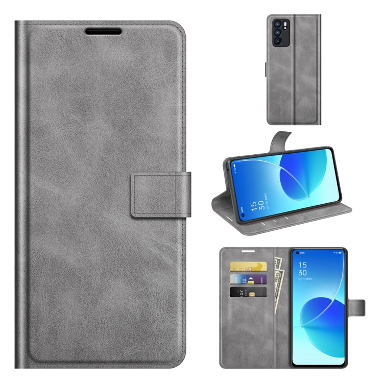 Retro Calf Pattern Buckle Horizontal Flip Leather Case with Holder & Card Slots & Wallet, For OPPO Reno6 5G, For OPPO Reno6 Pro 5G, For OPPO Realme C11 2021, For TCL 20S / 20 5G /20L / 20L+