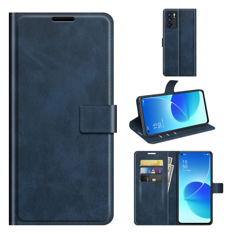 Retro Calf Pattern Buckle Horizontal Flip Leather Case with Holder & Card Slots & Wallet, For OPPO Reno6 5G, For OPPO Reno6 Pro 5G, For OPPO Realme C11 2021, For TCL 20S / 20 5G /20L / 20L+