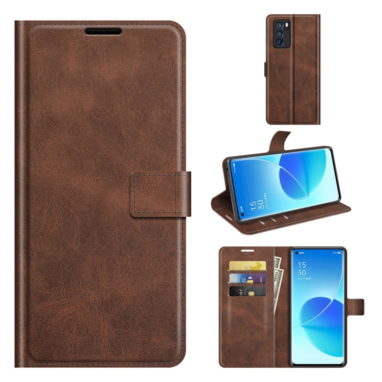 Retro Calf Pattern Buckle Horizontal Flip Leather Case with Holder & Card Slots & Wallet, For OPPO Reno6 5G, For OPPO Reno6 Pro 5G, For OPPO Realme C11 2021, For TCL 20S / 20 5G /20L / 20L+