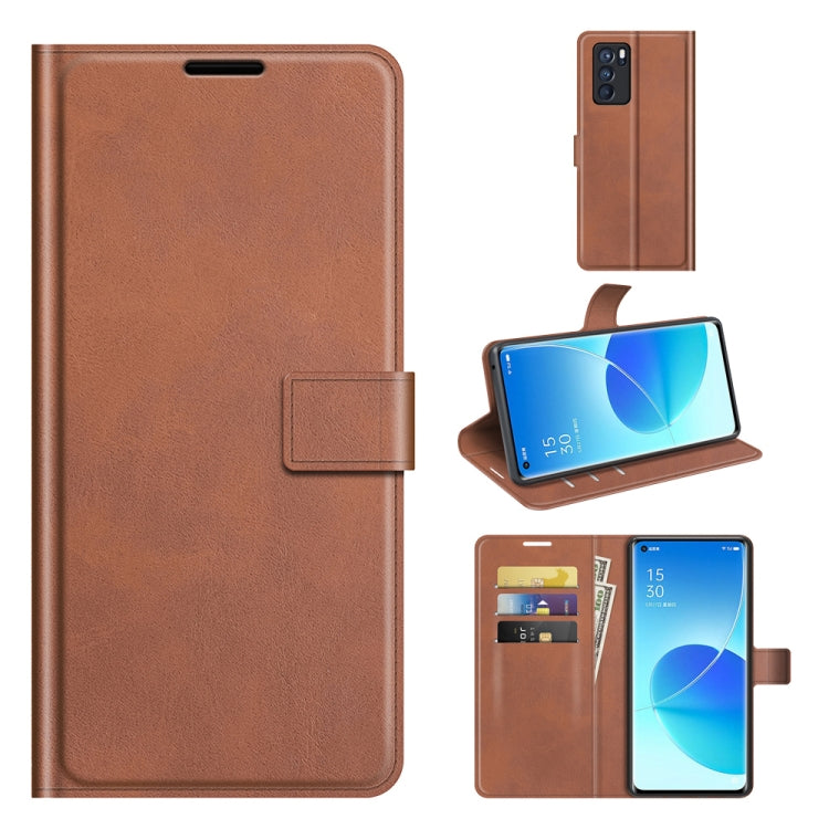 Retro Calf Pattern Buckle Horizontal Flip Leather Case with Holder & Card Slots & Wallet, For OPPO Reno6 5G, For OPPO Reno6 Pro 5G, For OPPO Realme C11 2021, For TCL 20S / 20 5G /20L / 20L+