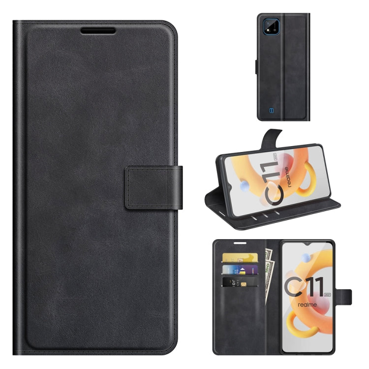 Retro Calf Pattern Buckle Horizontal Flip Leather Case with Holder & Card Slots & Wallet, For OPPO Reno6 5G, For OPPO Reno6 Pro 5G, For OPPO Realme C11 2021, For TCL 20S / 20 5G /20L / 20L+