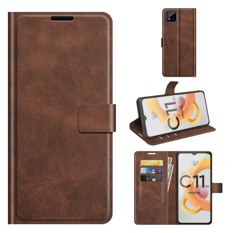 Retro Calf Pattern Buckle Horizontal Flip Leather Case with Holder & Card Slots & Wallet, For OPPO Reno6 5G, For OPPO Reno6 Pro 5G, For OPPO Realme C11 2021, For TCL 20S / 20 5G /20L / 20L+