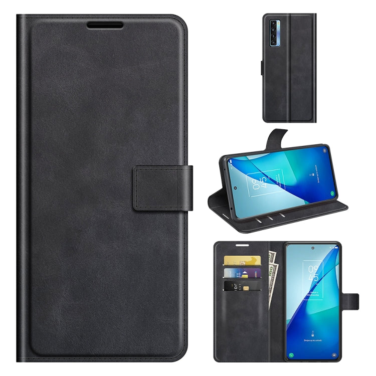 Retro Calf Pattern Buckle Horizontal Flip Leather Case with Holder & Card Slots & Wallet, For OPPO Reno6 5G, For OPPO Reno6 Pro 5G, For OPPO Realme C11 2021, For TCL 20S / 20 5G /20L / 20L+