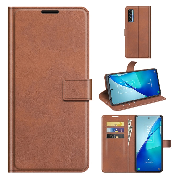 Retro Calf Pattern Buckle Horizontal Flip Leather Case with Holder & Card Slots & Wallet, For OPPO Reno6 5G, For OPPO Reno6 Pro 5G, For OPPO Realme C11 2021, For TCL 20S / 20 5G /20L / 20L+