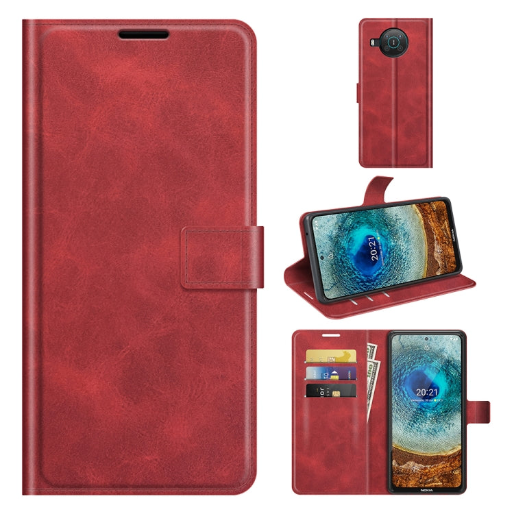 Retro Calf Pattern Buckle Horizontal Flip Leather Case with Holder & Card Slots & Wallet, For Blackview A80 Plus / A80 Pro, For Nokia X10 / X20, For ZTE Libero 5G