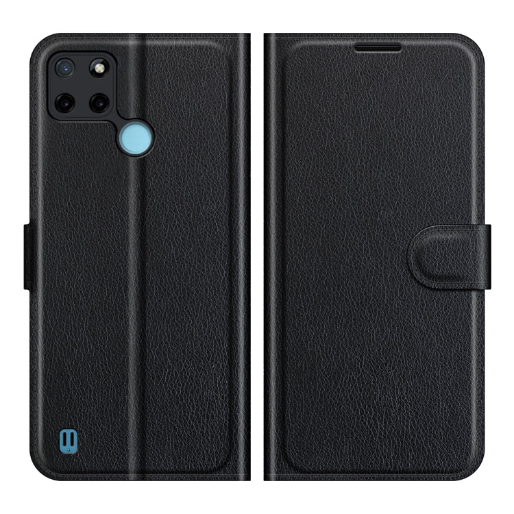 For OPPO Realme C21Y Litchi Texture Horizontal Flip Protective Case with Holder & Card Slots & Wallet, For OPPO Realme C21Y