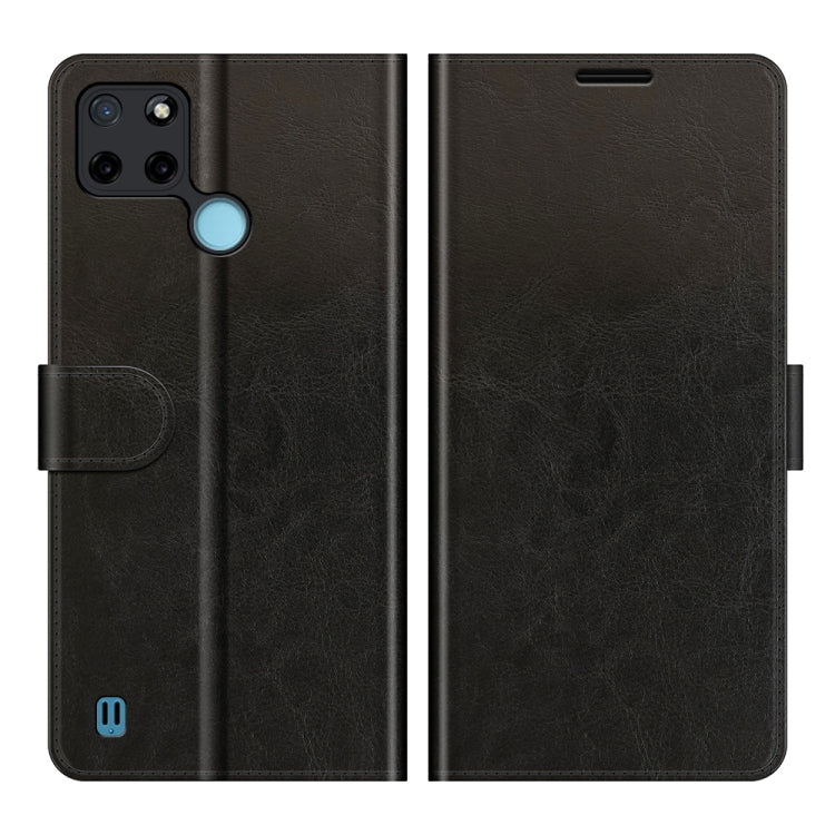 For OPPO Realme C21Y R64 Texture Single Horizontal Flip Protective Case with Holder & Card Slots & Wallet& Photo Frame, For OPPO Realme C21Y