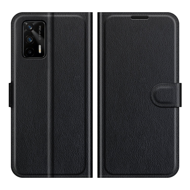 For OPPO Realme GT 5G / Realme Q3 Pro 5G Litchi Texture Horizontal Flip Protective Case with Holder & Card Slots & Wallet, For OPPO Realme GT 5G