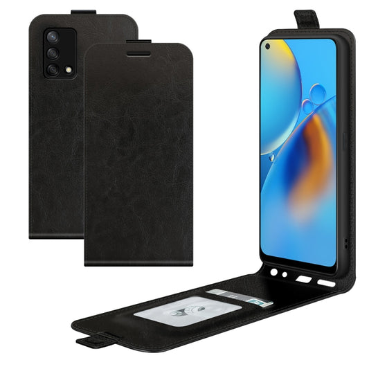 For OPPO Realme GT 5G / Realme Q3 Pro 5G R64 Texture Single Vertical Flip Leather Protective Case with Card Slots &amp; Photo Frame, For OPPO Realme GT 5G