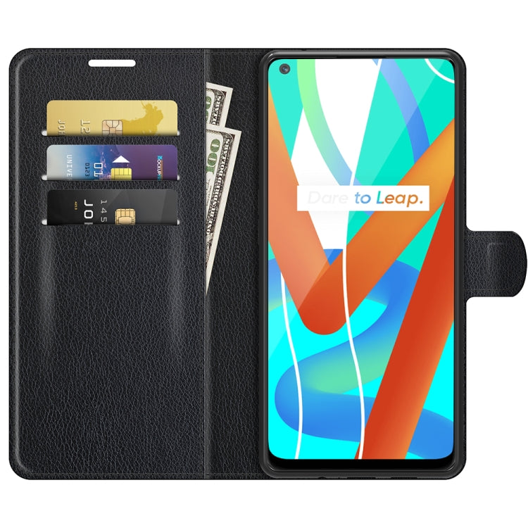 For OPPO Realme V13 5G / Realme 8 5G / Q3i 5G / Q3 5G Litchi Texture Horizontal Flip Protective Case with Holder & Card Slots & Wallet, For OPPO Realme V13 5G