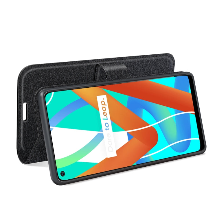 For OPPO Realme V13 5G / Realme 8 5G / Q3i 5G / Q3 5G Litchi Texture Horizontal Flip Protective Case with Holder & Card Slots & Wallet, For OPPO Realme V13 5G