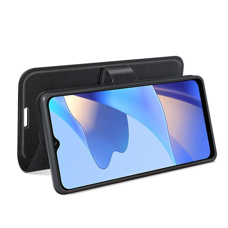 For OPPO A16 Litchi Texture Horizontal Flip Protective Case with Holder & Card Slots & Wallet, For OPPO A16