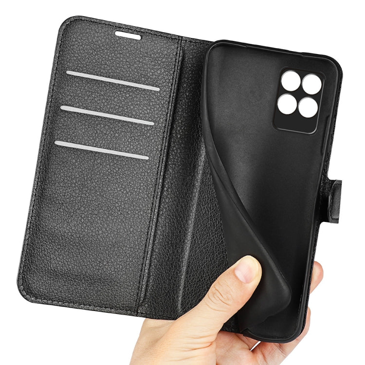 For OPPO Realme 8i Litchi Texture Horizontal Flip Protective Case with Holder &amp; Card Slots &amp; Wallet, For OPPO Realme 8i