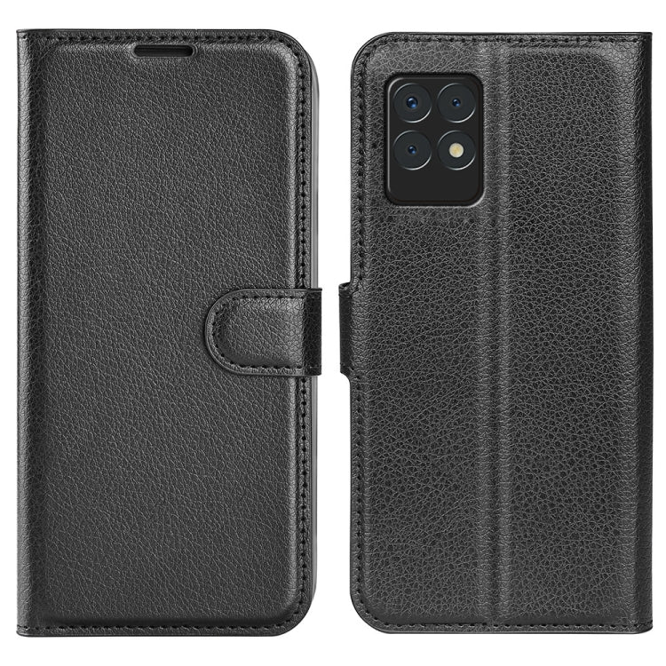 For OPPO Realme 8i Litchi Texture Horizontal Flip Protective Case with Holder & Card Slots & Wallet, For OPPO Realme 8i