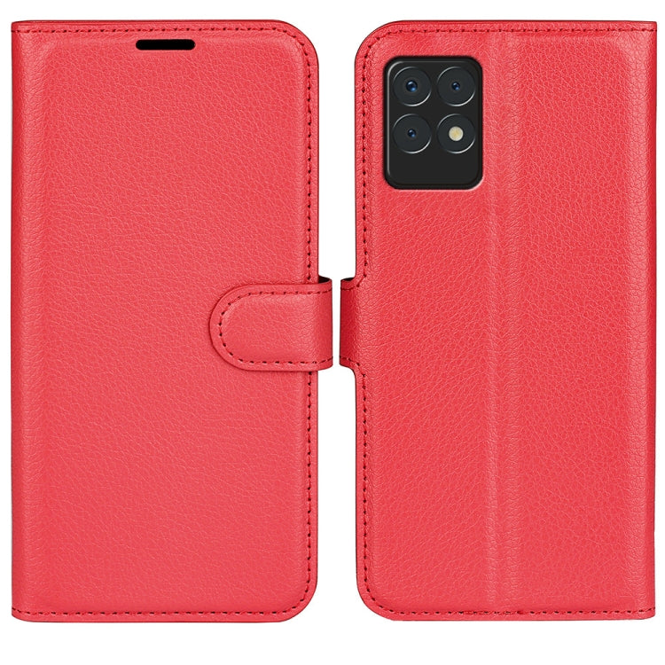 For OPPO Realme 8i Litchi Texture Horizontal Flip Protective Case with Holder & Card Slots & Wallet, For OPPO Realme 8i