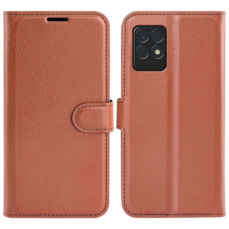 For OPPO Realme 8i Litchi Texture Horizontal Flip Protective Case with Holder & Card Slots & Wallet, For OPPO Realme 8i