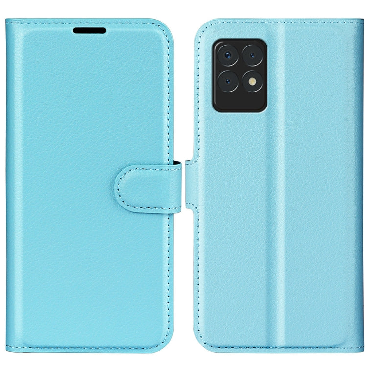 For OPPO Realme 8i Litchi Texture Horizontal Flip Protective Case with Holder & Card Slots & Wallet, For OPPO Realme 8i