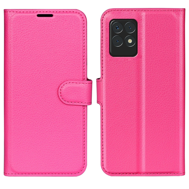 For OPPO Realme 8i Litchi Texture Horizontal Flip Protective Case with Holder & Card Slots & Wallet, For OPPO Realme 8i