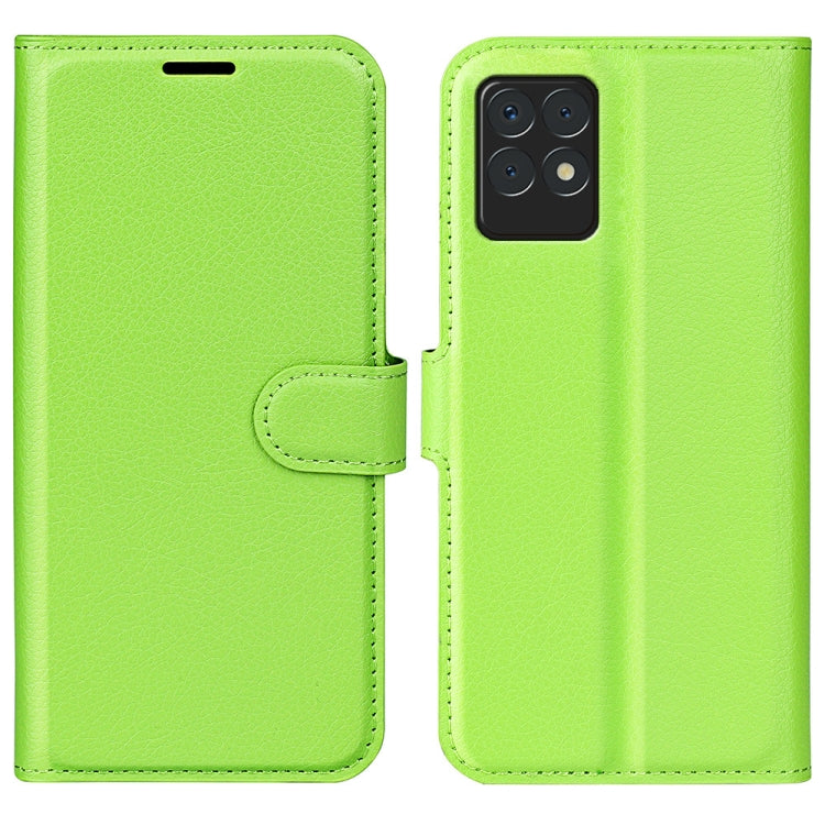 For OPPO Realme 8i Litchi Texture Horizontal Flip Protective Case with Holder & Card Slots & Wallet, For OPPO Realme 8i