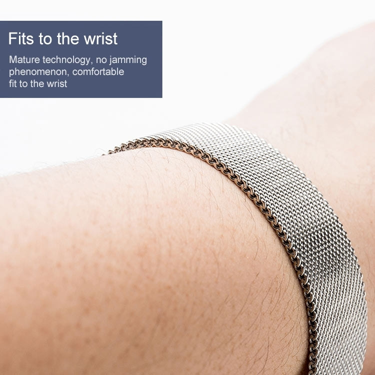 Milan Meta Watchband For Apple Watch Series, 7 41mm / 6&amp;SE&amp;5&amp;4 40mm / 3&amp;2&amp;1 38mm, 7 45mm / 6&amp;SE&amp;5&amp;4 44mm / 3&amp;2&amp;1 42mm