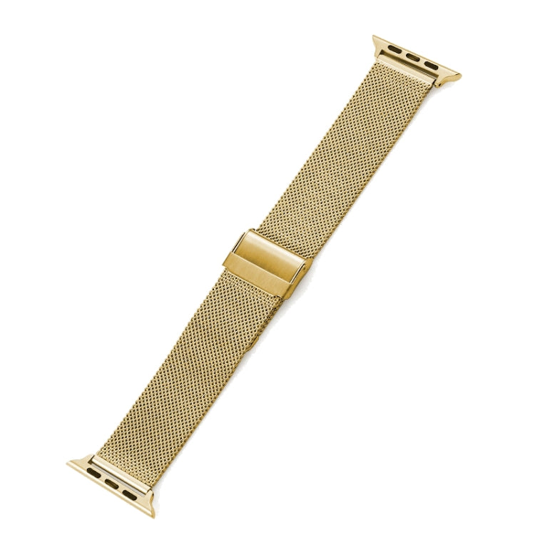 Milan Meta Watchband For Apple Watch Series, 7 41mm / 6&amp;SE&amp;5&amp;4 40mm / 3&amp;2&amp;1 38mm, 7 45mm / 6&amp;SE&amp;5&amp;4 44mm / 3&amp;2&amp;1 42mm