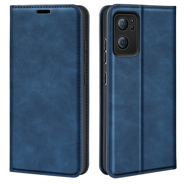 For OPPO Reno 7 5G Retro-skin Magnetic Suction Leather Phone Case, For OPPO Reno7 5G