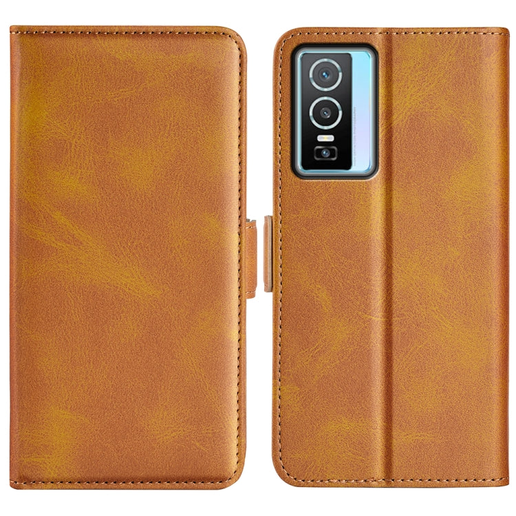 For vivo Y76 5G / Y76S 5G / Y74S Dual-side Magnetic Buckle Leather Case, For vivo Y76 5G / Y76S 5G