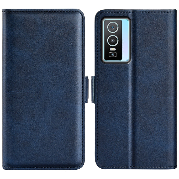 For vivo Y76 5G / Y76S 5G / Y74S Dual-side Magnetic Buckle Leather Case, For vivo Y76 5G / Y76S 5G