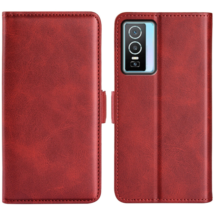 For vivo Y76 5G / Y76S 5G / Y74S Dual-side Magnetic Buckle Leather Case, For vivo Y76 5G / Y76S 5G