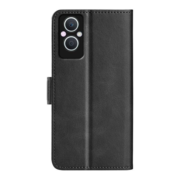 For OPPO A96 5G Dual-side Magnetic Buckle Leather Phone Case, For OPPO A96 5G