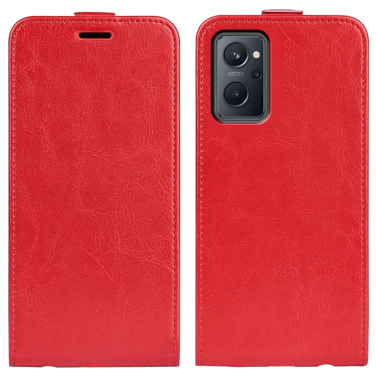 For OPPO Realme 9i R64 Texture Vertical Flip Leather Phone Case, For OPPO Realme 9i