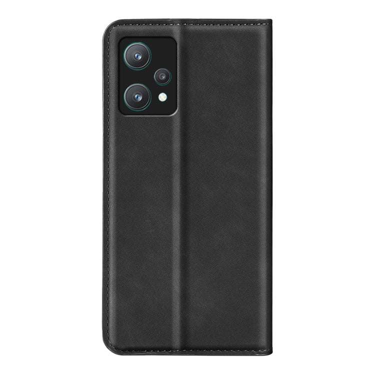 For OPPO Realme 9 Pro Retro-skin Magnetic Suction Leather Phone Case, For OPPO Realme 9 Pro