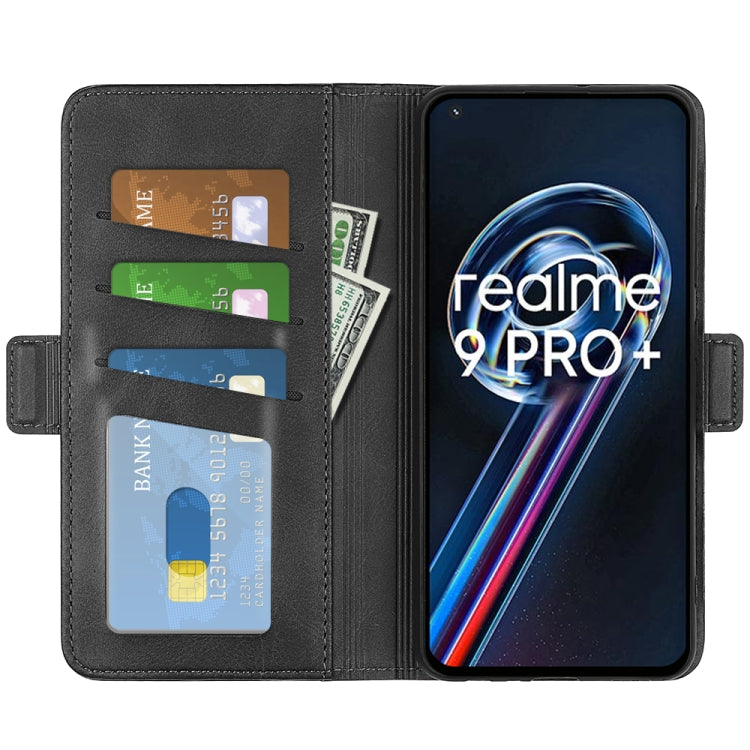 For OPPO Realme 9 Pro+ Dual-side Magnetic Buckle Leather Phone Case, For OPPO Realme 9 Pro+