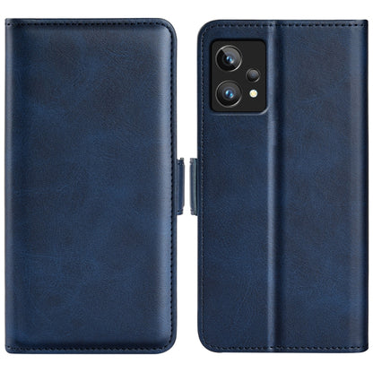 For OPPO Realme 9 Pro+ Dual-side Magnetic Buckle Leather Phone Case, For OPPO Realme 9 Pro+