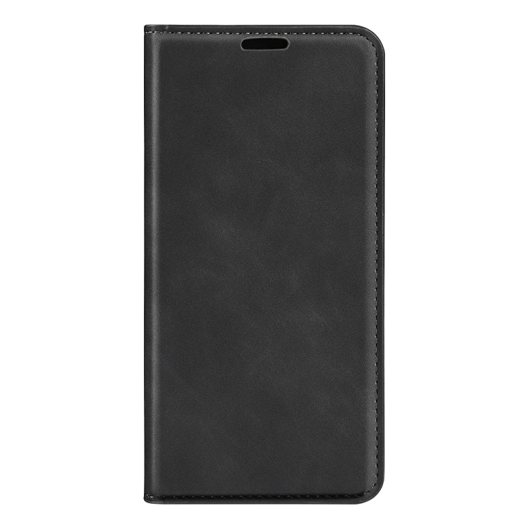 Retro-skin Magnetic Suction Leather Phone Case, For OPPO Realme 9 Pro+