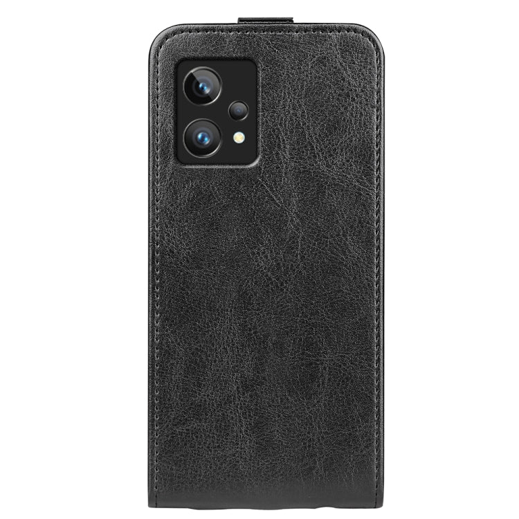 For OPPO Realme 9 Pro+ R64 Texture Vertical Flip Leather Phone Case, For OPPO Realme 9 Pro+