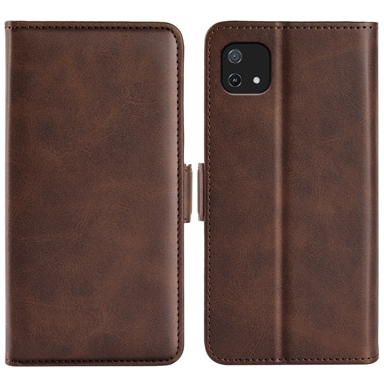 For OPPO A16E Dual-side Magnetic Buckle Leather Phone Case, For OPPO A16E