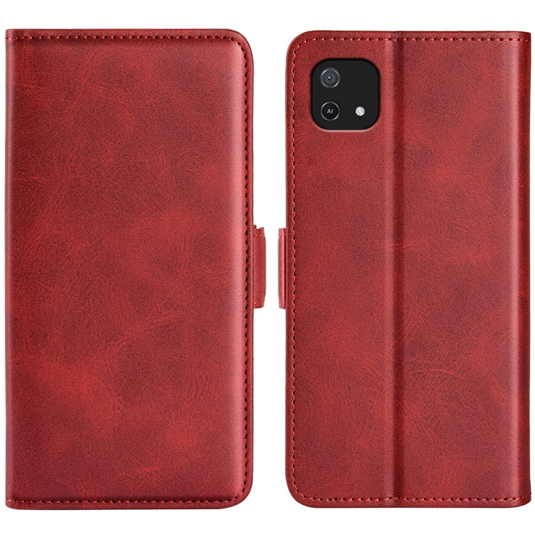 For OPPO A16E Dual-side Magnetic Buckle Leather Phone Case, For OPPO A16E