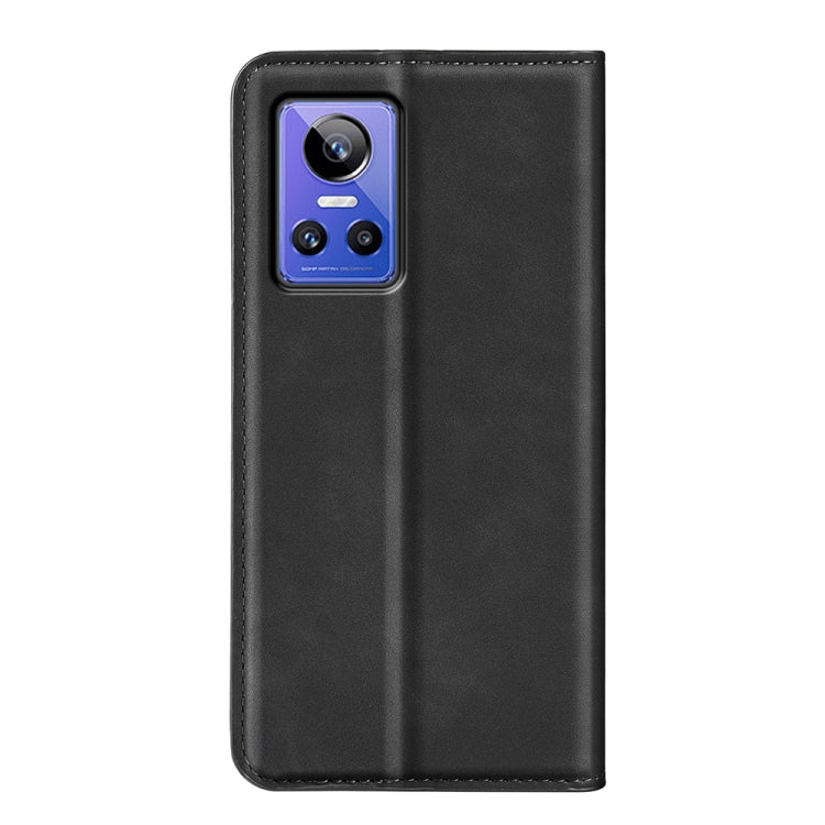 For OPPO Realme GT Neo 3 Retro-skin Magnetic Suction Leather Phone Case, For OPPO Realme GT Neo 3