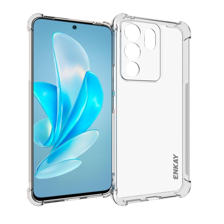 ENKAY Hat-Prince Transparent TPU Shockproof Phone Case