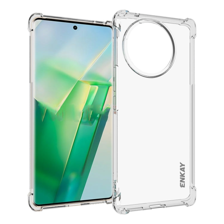 ENKAY Hat-Prince Transparent TPU Shockproof Phone Case, For vivo iQOO 13, For vivo Y28s 5G Global, For vivo X100 Ultra 5G, For vivo Y38 5G, For vivo V30e 5G, For vivo Y03 4G, For vivo Y200e 5G Global, For vivo V30 Lite 5G, For vivo Y02 4G