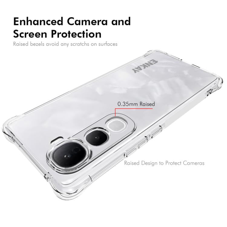 ENKAY Hat-Prince Transparent TPU Shockproof Phone Case