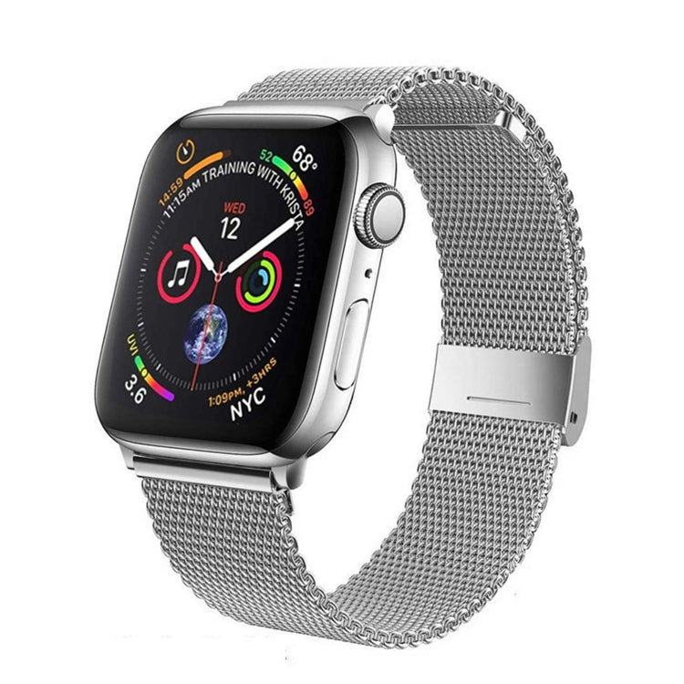 Milan Metal Steel Mesh Integrated Buckle Watch Band, For Apple Watch Series 8&7 41mm, For Apple Watch Ultra 49mm / Series 8&7 45mm