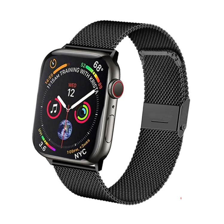 Milan Metal Steel Mesh Integrated Buckle Watch Band, For Apple Watch Series 8&amp;7 41mm, For Apple Watch Ultra 49mm / Series 8&amp;7 45mm