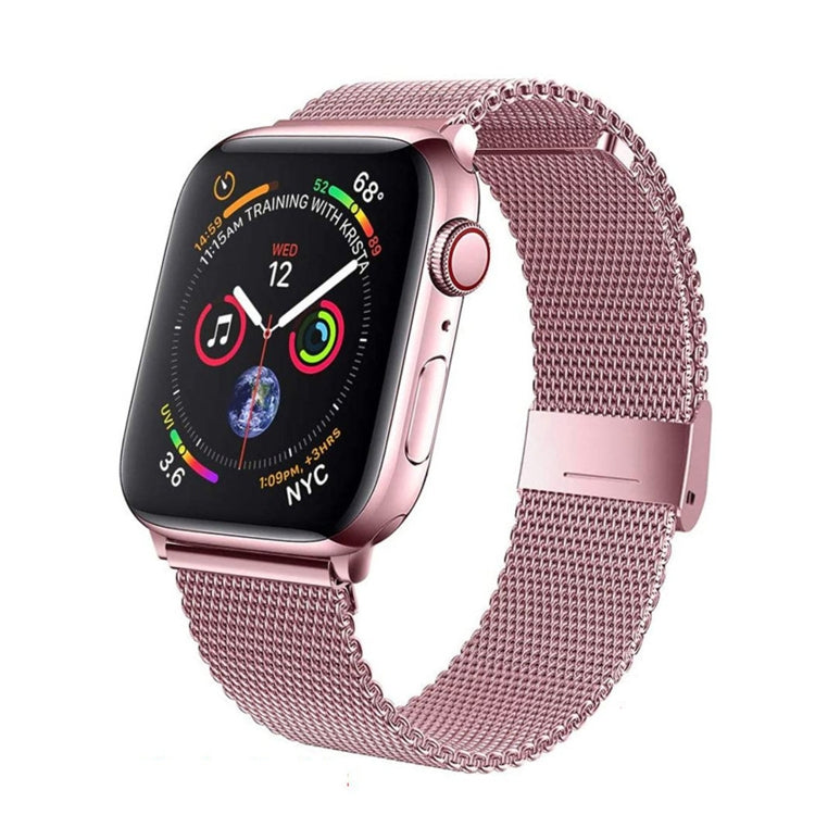 Milan Metal Steel Mesh Integrated Buckle Watch Band, For Apple Watch Series 8&7 41mm, For Apple Watch Ultra 49mm / Series 8&7 45mm