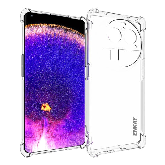 ENKAY Clear TPU Shockproof Anti-slip Phone Case, For OPPO Find X6 Pro, For OPPO A2 Pro 5G, For OPPO Find X6, For OPPO A58 4G Global, For Realme C55 4G, For OPPO Rono10 / Reno10 Pro Global, For OPPO A78 4G, For OPPO A79 5G Global, For OPPO A18 4G / A38 4G