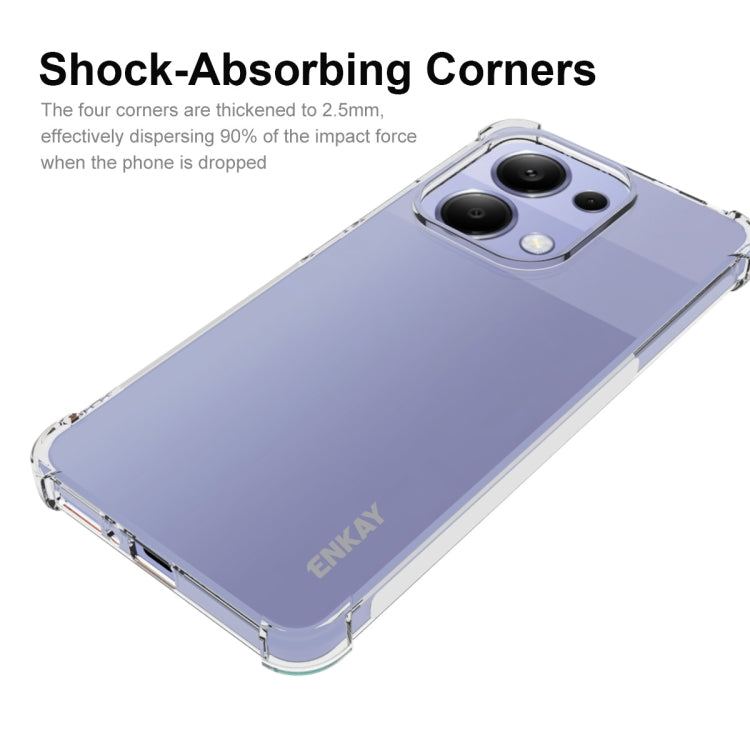 ENKAY Hat-Prince Transparent TPU Shockproof Phone Case